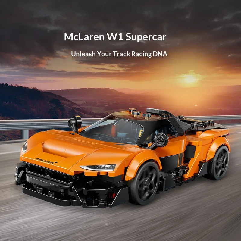 

Конструктор LEGO Speed Champions 77257 McLaren W1 для мальчиков и девочек от 9 лет, подарок для любителей суперкаров, 287 деталей