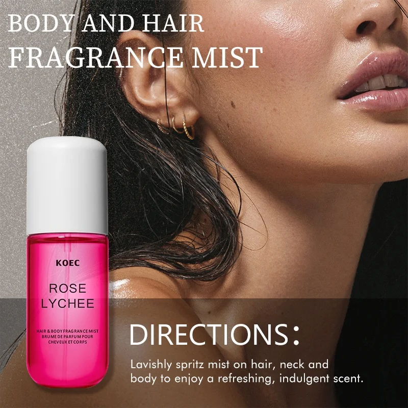 女性用バニラスキンエッセンシャルオイル,香水スプレー,長持ち,ボディミスト,50ml