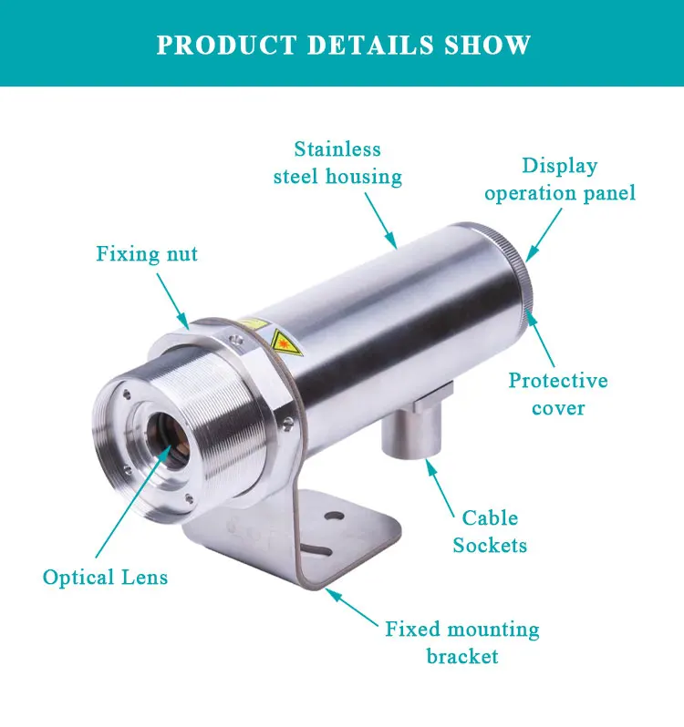 Aice Tech infrarood temperatuursensor voor hoge temperaturen