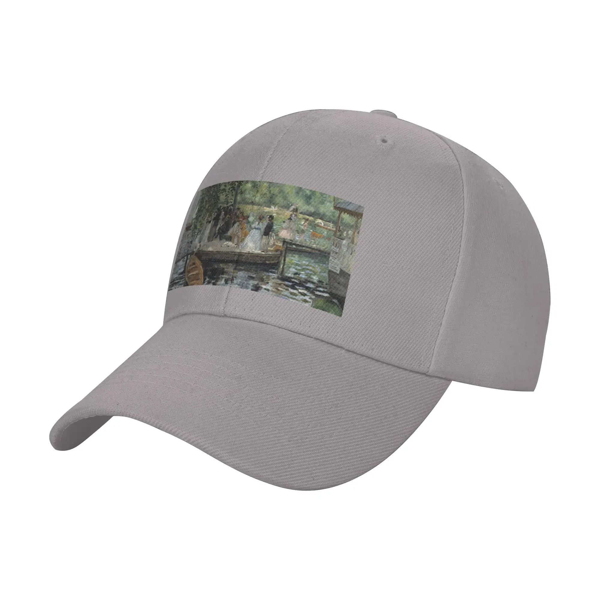 Hot Sale Renoir s La Grenouill re  an impressionist bathing scene Baseball Cap  Windproof Hat  Concert Hat