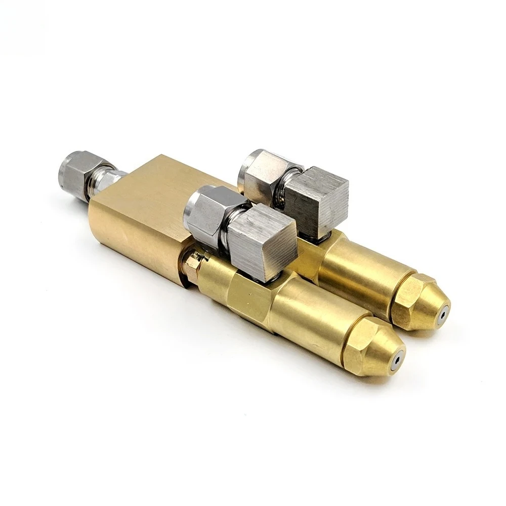 

Waste Oil Burner Double Nozzle Siphon Cone Spray Injector for Boiler Combustion Diesel and Heavy Oil