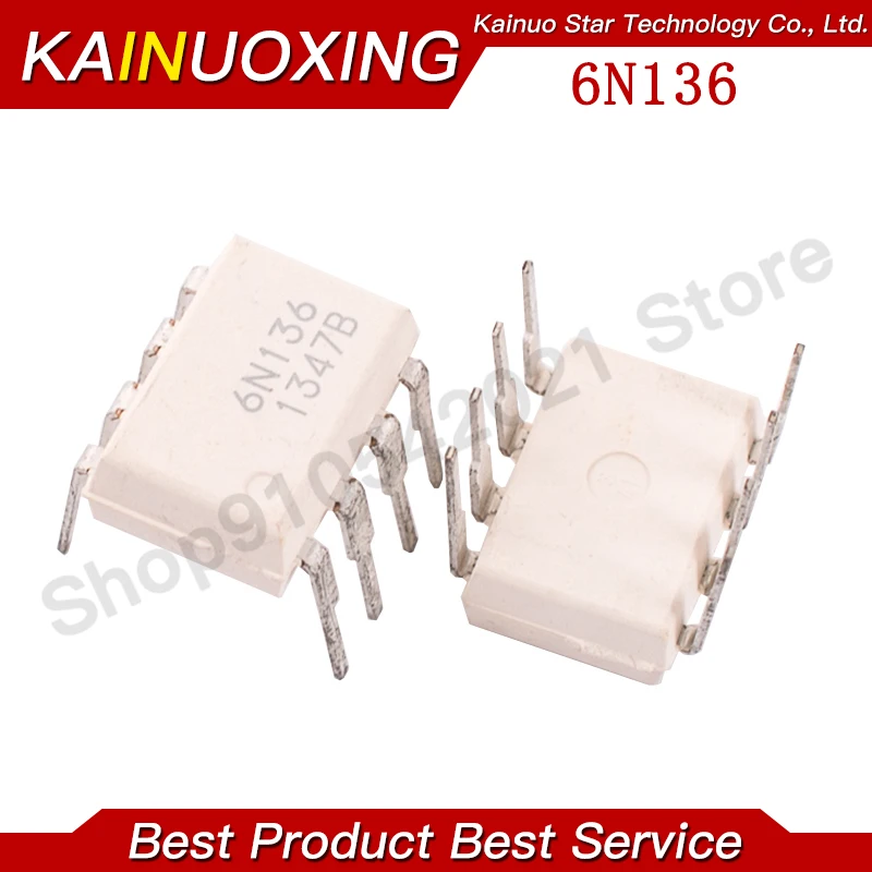 10PCS 6N137 6N136 6N138 DIP DIP8 new original