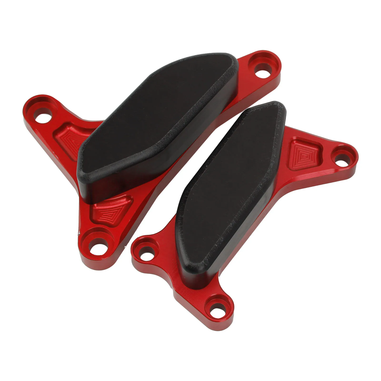 

1PC Motorcycle Engine Stator Slider - Anti Crash Frame Guard, Red, Replacement - Fit for Yamaha FZ1 FZ8 FAZER - Motorcycle