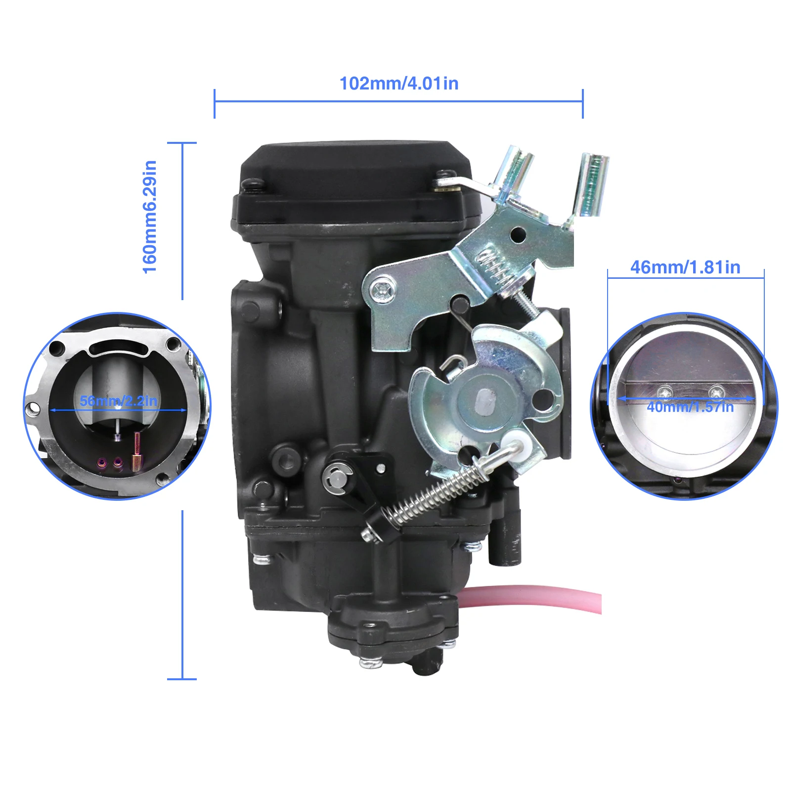 Alconstar CV40 Carburetor Motorcycle 40mm Carb for Harley-davidson Sportster Dana Electra Glide Fat Boy Fuel System Accessories