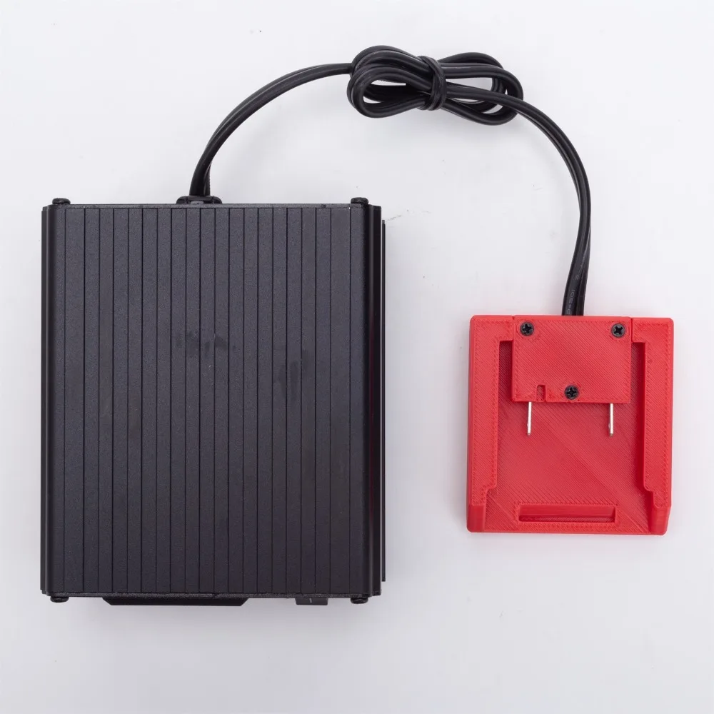Imagem -05 - Adaptador de Tomada de Inversor de Energia Portátil 200w para Íon de Lítio Ozitoeinhell 18v dc 18v para ac 220v Alimentado com Usb 5v 2.4a
