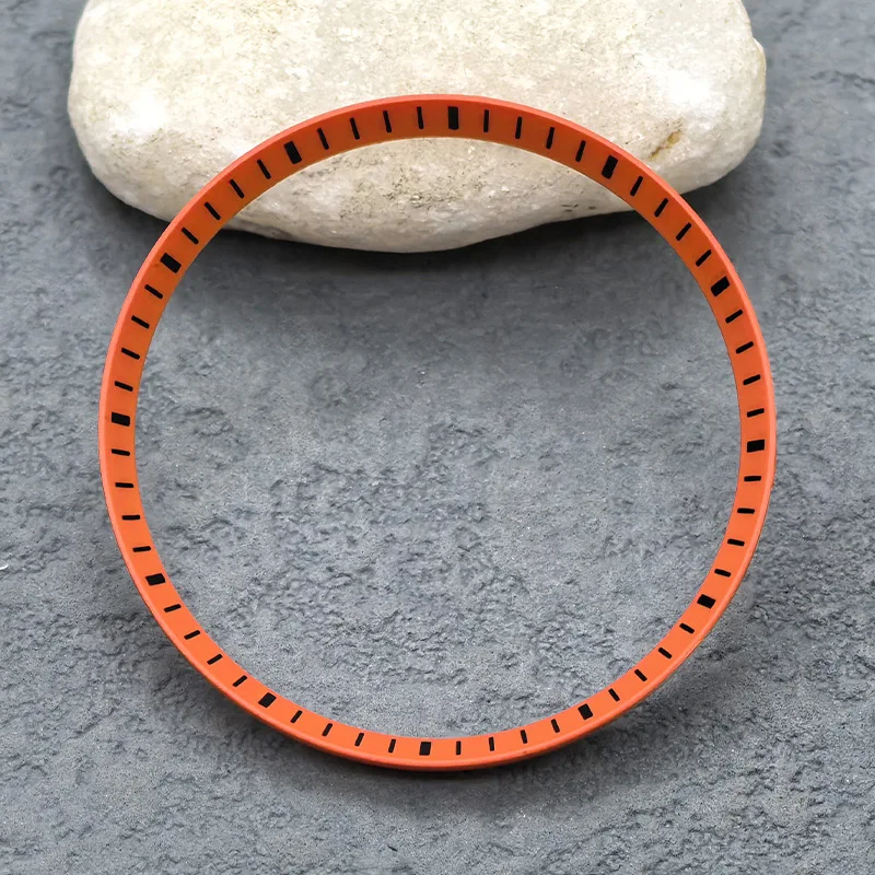 Maßgeschneiderter 30,5 mm x 27,5 mm Kunststoff-Innenring SKX007 Kapitelring passend für SKX007 SKX009 SRPD-Gehäuse NH35 NH36 Uhrenreparaturteile – Detail 7