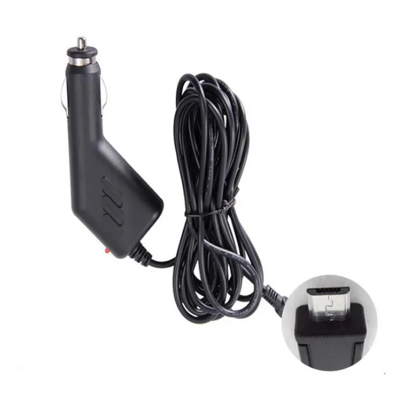 

DC 5V 1.5A Micro 5pin USB Port Car Adapter Charger Power Plug Cord For Car DVR GPS Navigation Car Charger, Input 12V-24V