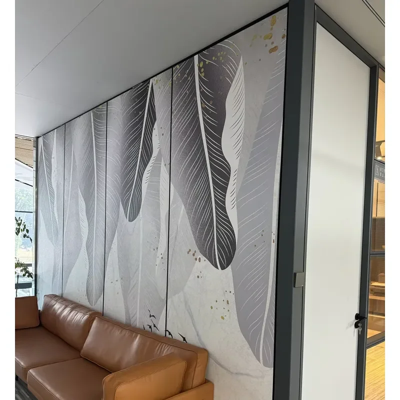 Modern Non-transparent Solid Wall Office Partition System for Private Office Hotel and Gym Factory Direct Modern Design