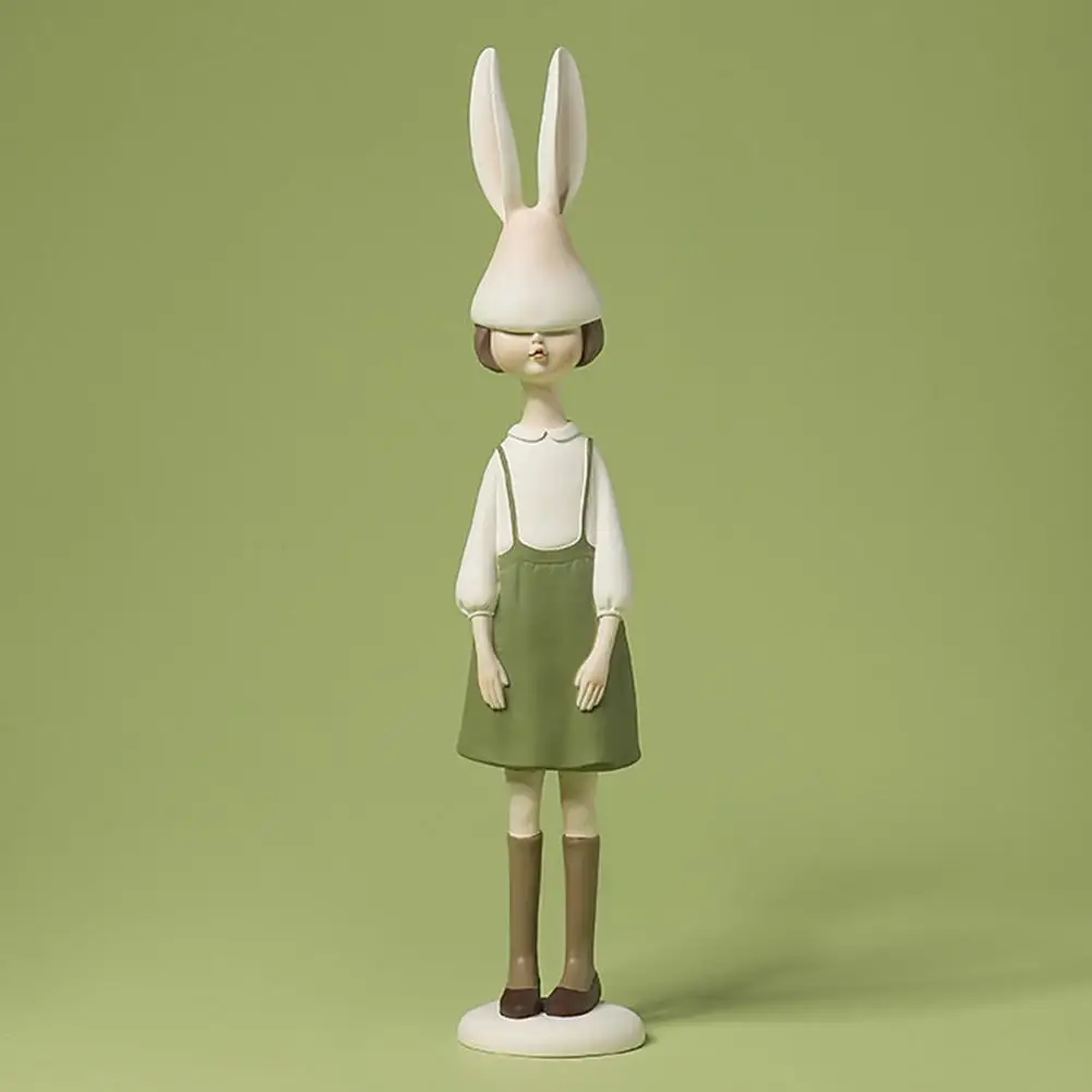 

Compact Anti-deformed Exquisite Workmanship Rabbit Craft Girl Rooms Aesthetic Creative Girl Figurine Desktop Ornament