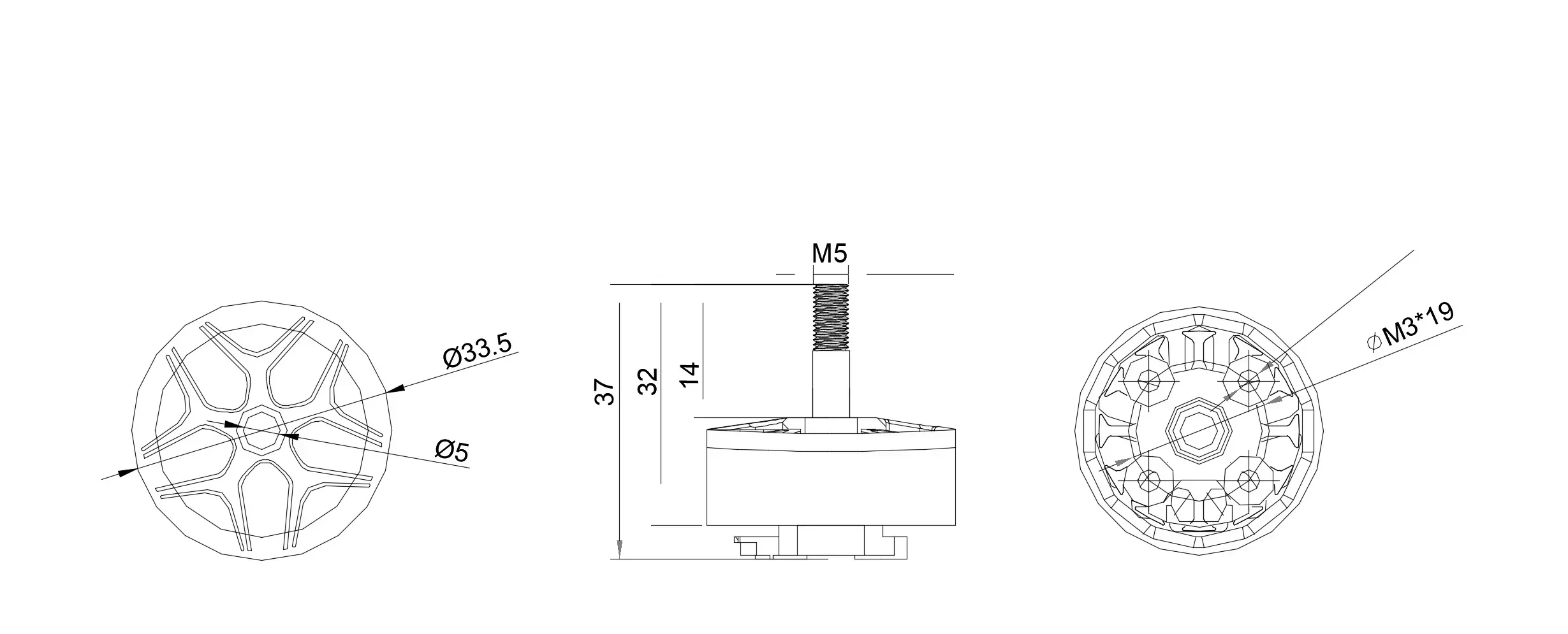 TIMEA 2812 V2 FPV Motor 900KV/1115KV 3-6S sin escobillas para avión multirotor RC 7 "8" 9 "FPV Motor de drones de largo alcance piezas de bricolaje
