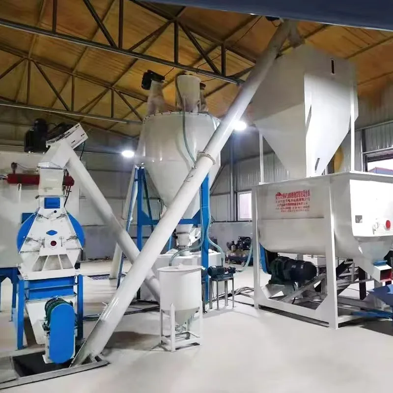 

5 tons of poultry feed production line per hour