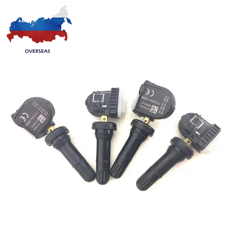 4pcs Tire Pressure Sensors TPMS For Ford B-Max C-Max Mondeo Kuga Grand C-Max Focus Fiesta 433MHz EV6T-1A180-CB EV6T-1A150-CB