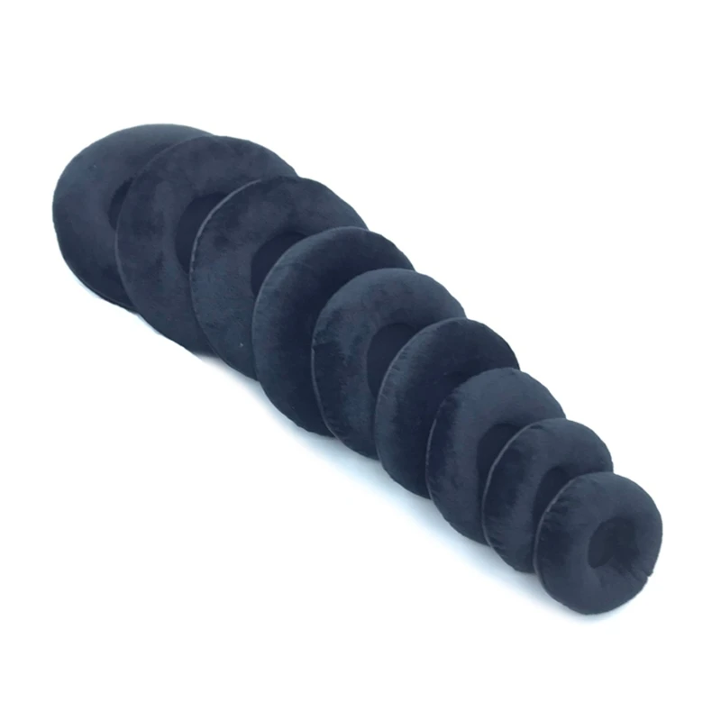 Cuscinetti auricolari qualificati Maniche imbottite in morbido velluto Cuffie da 60 mm-110 mm