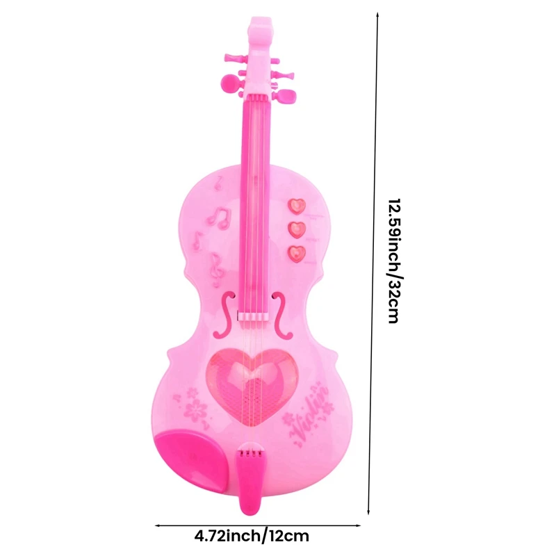 2X Simulation Children Violin Toy Musical Instruments Learning Educational Toy Christmas Gifts For Children Kids Girl