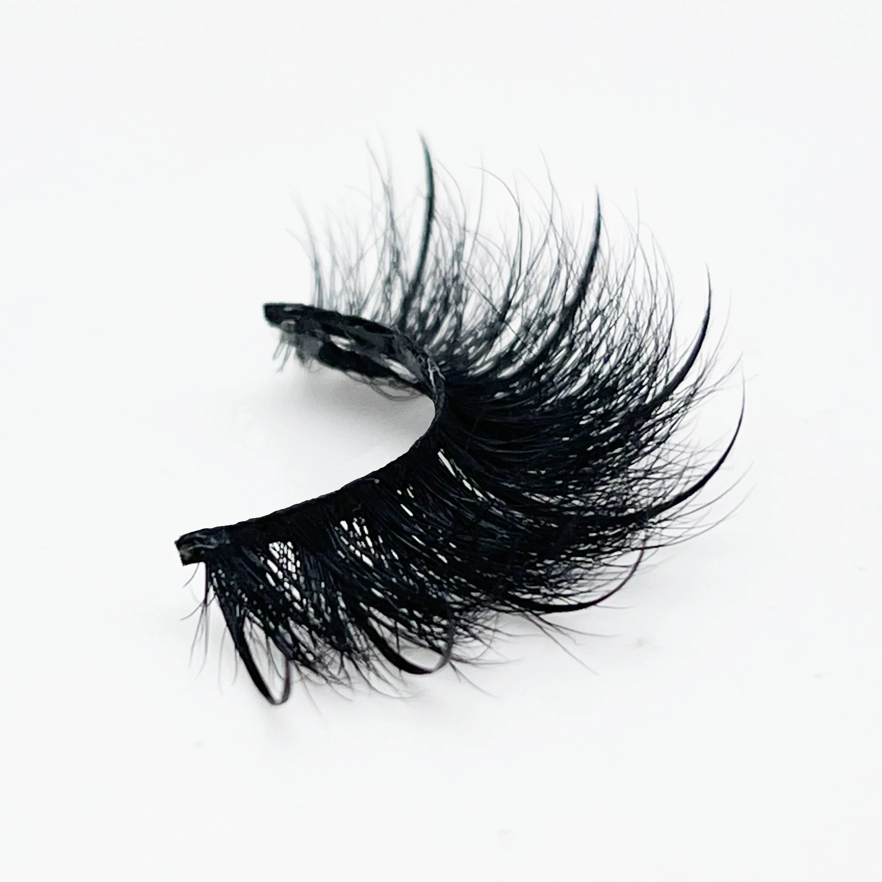 Wet look Cosplay Eyelash Extension New Fashion Soft really Mink False Eyelash Lashes Russian Volume Handmade Craft Fluffy Lashes