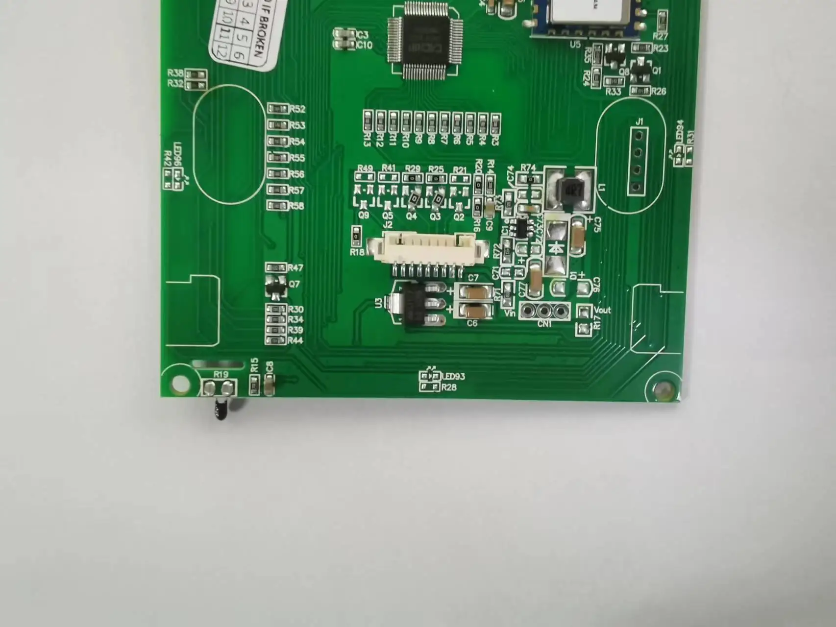 Parti della scheda madre parti di riparazione PCB per termostati, parti di riparazione, per termostati