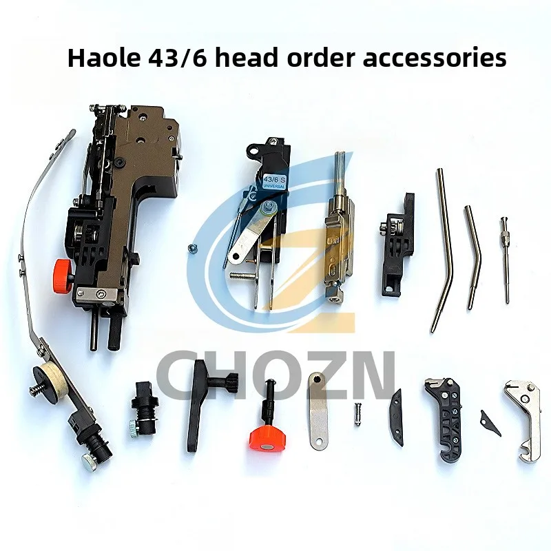 ドイツ製ハオレ43/6ステープルヘッドガイドフレームベース調整ハンドツイストステープルスライドプレート成形金型パドル成形金型