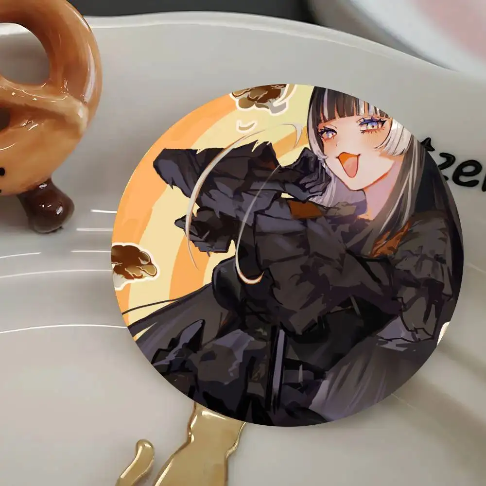 J Kufuutei Raden الرسوم المتحركة H-Hololive شارات أنيمي شارة ليزر مستديرة الكرتون بروش الملابس ظهره اكسسوارات التلبيب