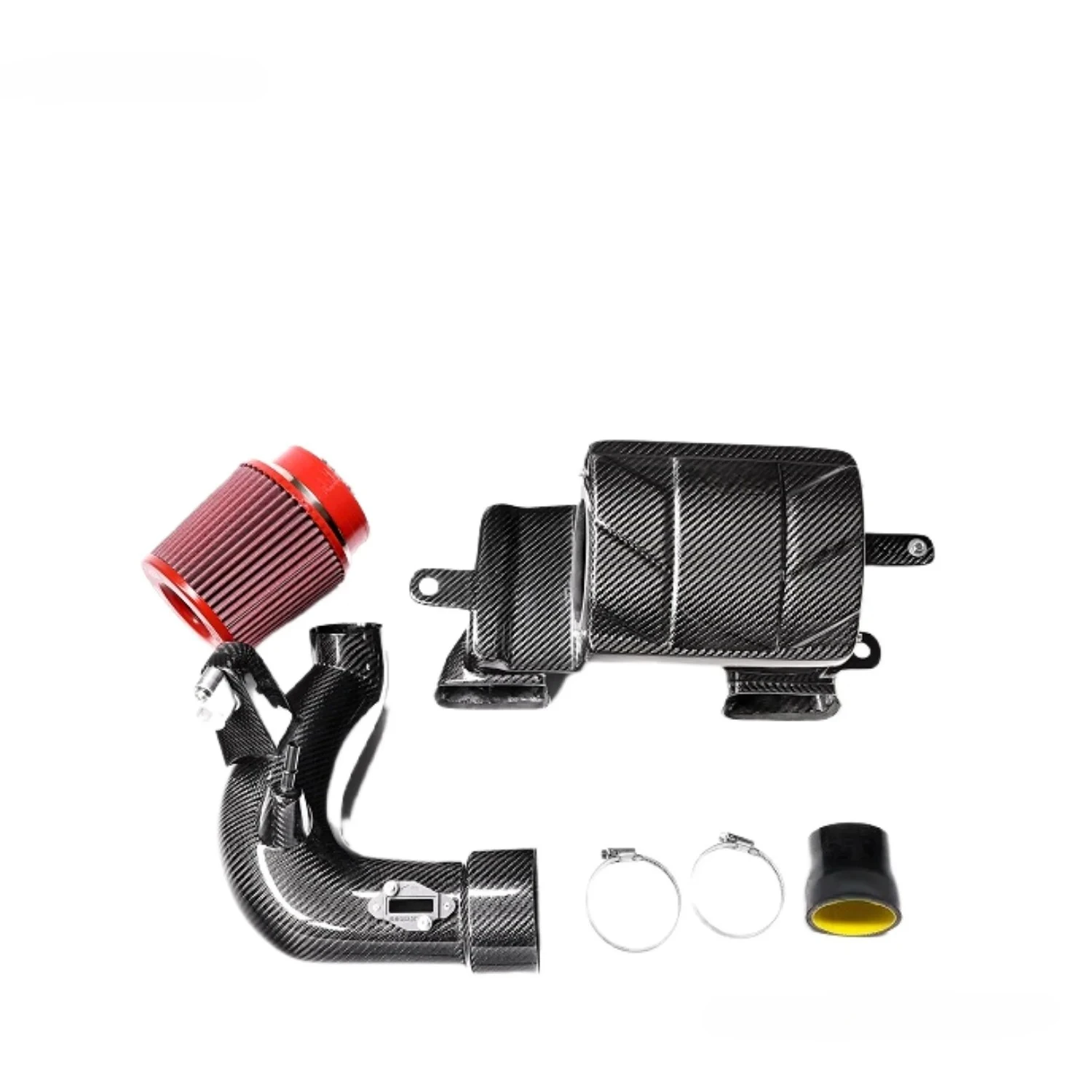 

19- 21 Improve Driving Speed Real Dry Carbon Fiber Cold Intake System for Cadillac CT6 2.0T GTR Engine air Intake Pipes