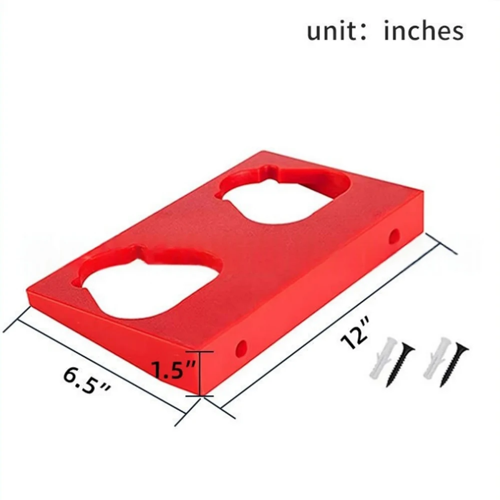 

Для M12 12 В держатель литий-ионной батареи с двумя слотами для настенного крепления для эффективного дизайна с функцией удобного монтажа