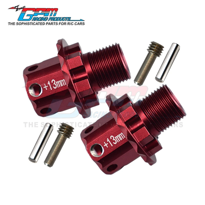 8654 GPM أجزاء المعادن الموسعة 13 مللي متر عرافة محول 17 مللي متر 8654 ل 4WD 95076-4 1/8 RC سيارة شاحنة كبيرة التحديثية اكسسوارات
