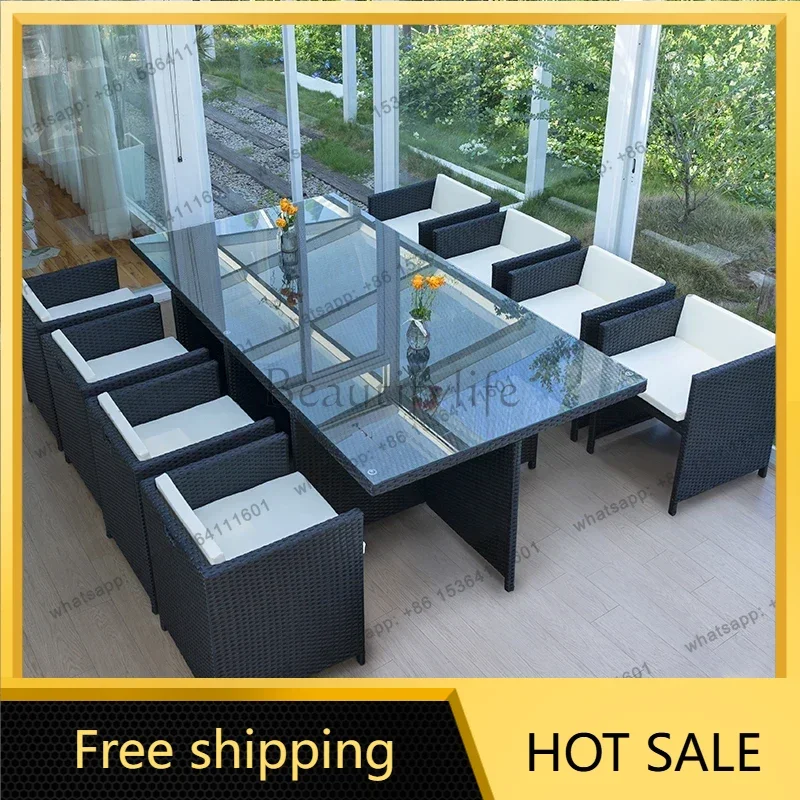 zj.Nordic Designer Table and Chair Set Garden Sofas Shrinkable Space Saving Garden Sofas Simplicity Outdoor Furniture Divano HBO
