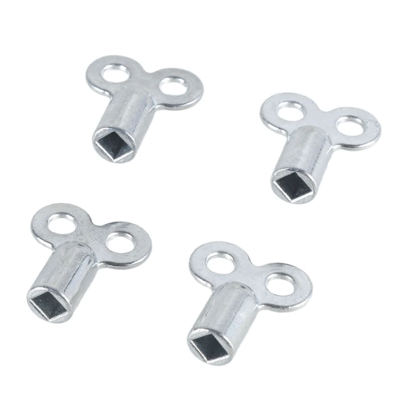 Set of 4 Radiator Bleeder Wrenches Square Socket Radiator Key for Easy Ventilation and Noise Reductions in Tight DropShipping