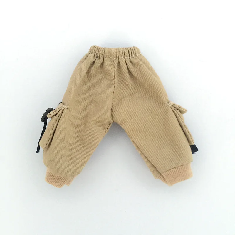 OB11 Doll Clothes Accessory Pocket Work Pants BJD Doll Casual Pants Suitable For GSC/PD9/YMY Elemental Body 1Pcs