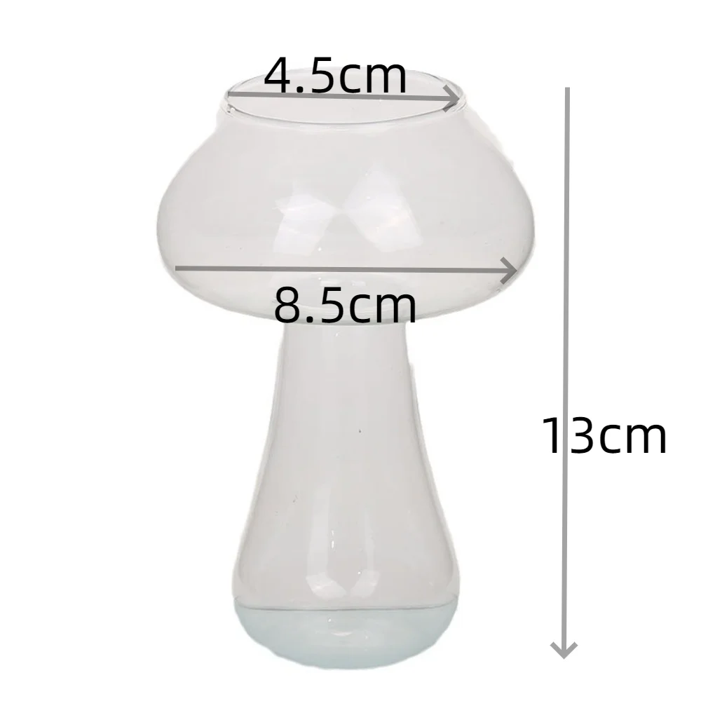 Mushroom Cocktail Glass Cup  For drinks Beer Creative Clear Wine Glasses Coffee Cups Drinkware Bar Tool