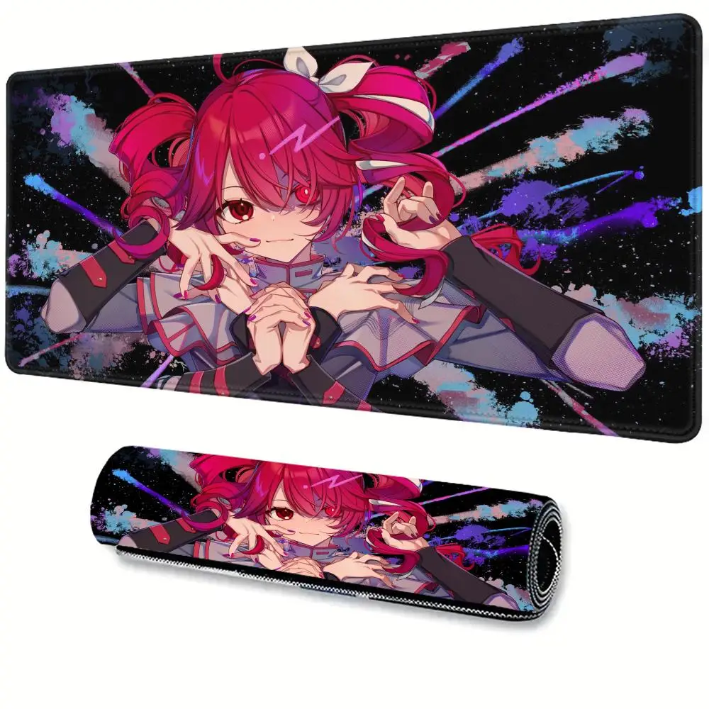 

Cute Anime Girl K-Kasane Teto Mousepad Large Gaming Mouse Pad LockEdge Computer Keyboard Desk Mat PC Cabinet Tablepad XXL Mats