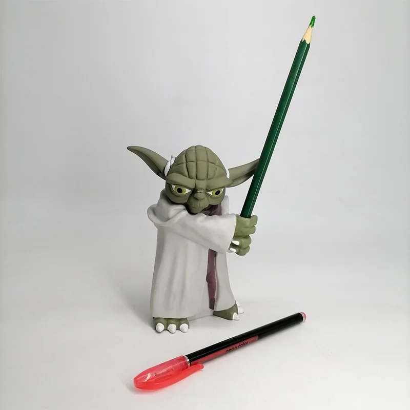 Hasbro Star Wars Action Figure Genuine Doll Yoda Master Model Toy Collection Pen Holder Children Gifts Table Decoration