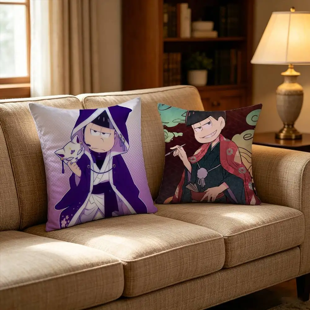 

Mr. Osomatsu Pillow Case Cushion Cover Throw Pillow Case For Car Sofa