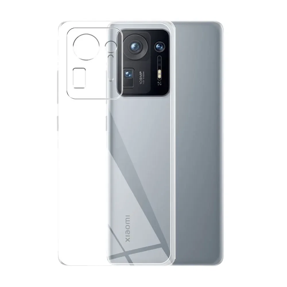 For Xiaomi Mix4 Case Silicone Soft Transparent Phone Case For Xiaomi Mix4 Clear Shockproof Cover Funda For Xiaomi Mix 4 Coque