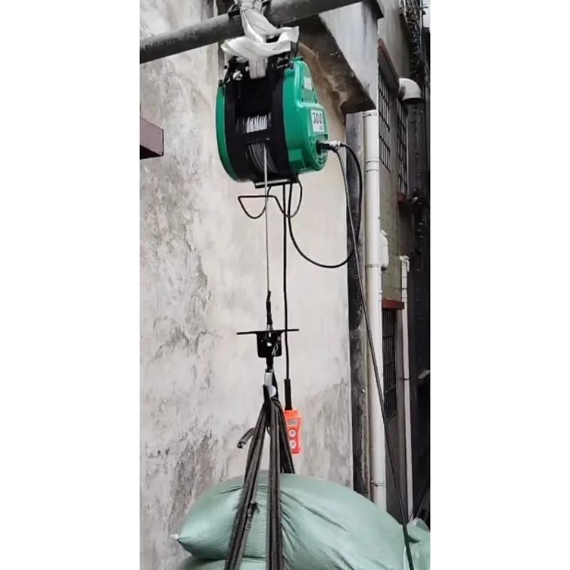 Control Electric Hoist Household  220V Or 110V Wired Control/Wireless /Engineering Cranes Suspension Hoist