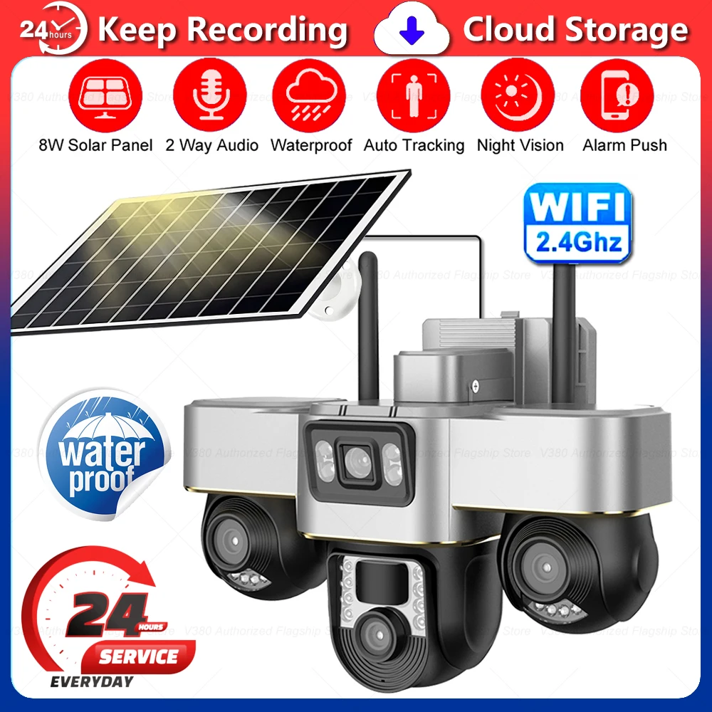 #41 New Solar Powered Security Cameras Arrivals