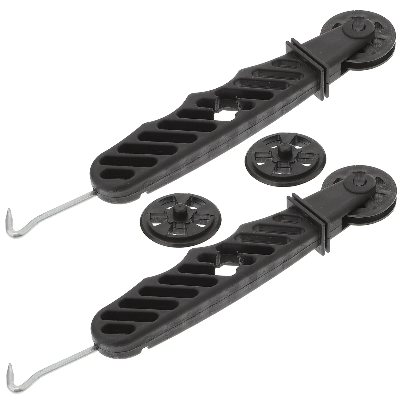 

2pcs Rolling Tool Portable Repair Tool For Window Door Replacement Easy Installation Durable Light Texture Roller Remover Hook