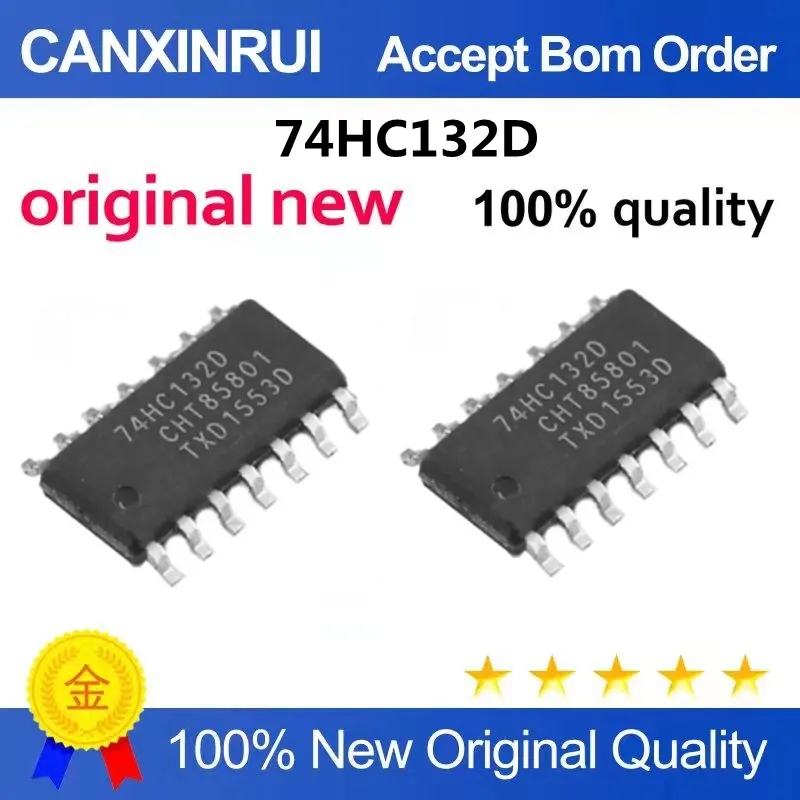 

74HC132 74HC132D SMT SOP-14 Logic IC Inverter Original Stock Non Domestic