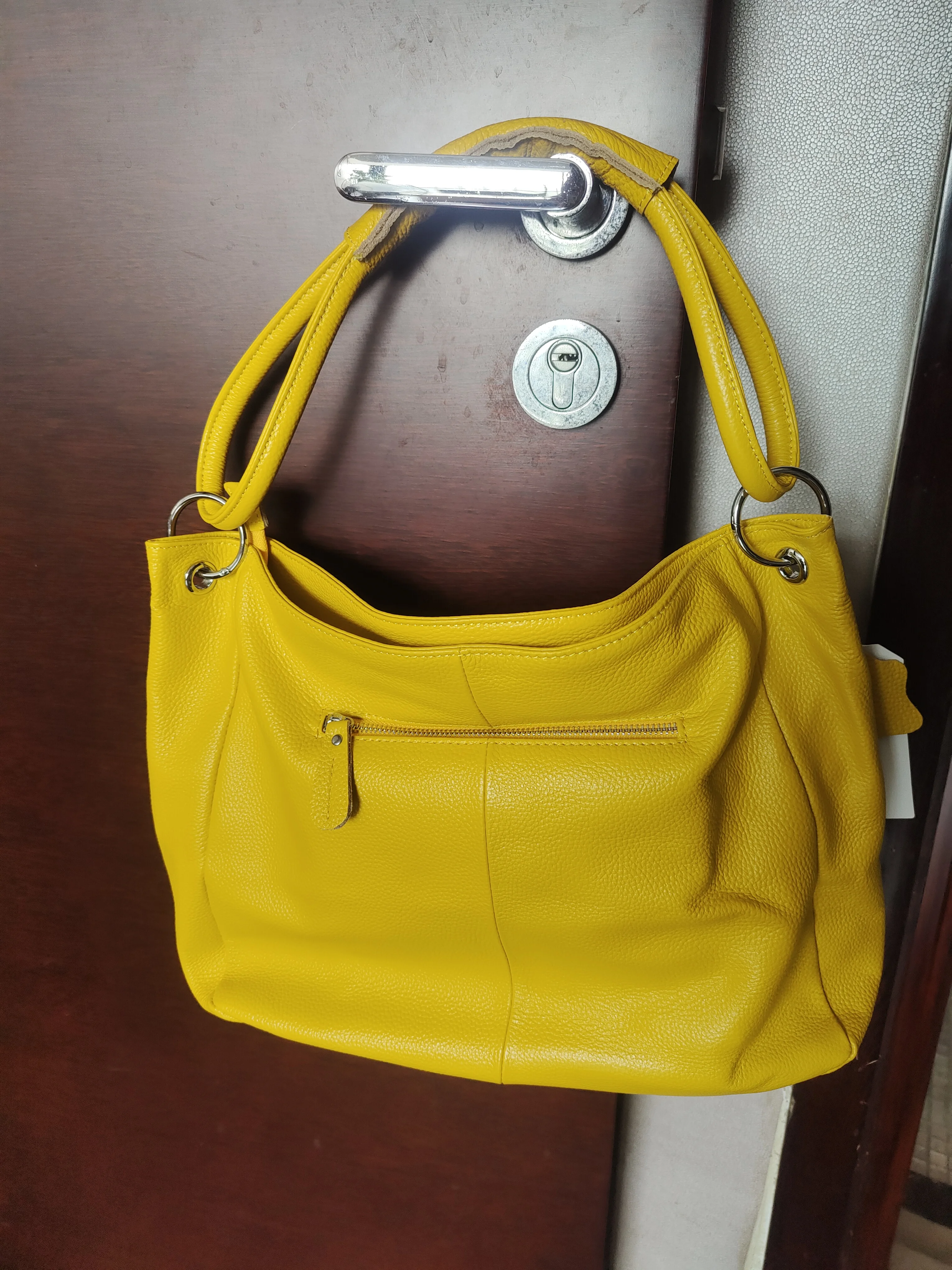 Zency 2024 Luxury Bag for Women Genuine Leather Tote Hobo Bag Large Shoulder Bag Roomy Crossbody for Work Shoppin Aesthetic Bags