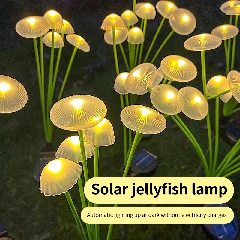 nova-luz-solar-decorativa-em-forma-de-cogumelo-e-Agua-viva-led-a-prova-d'Agua-para-jardins-patios-terracos-e-caminhos