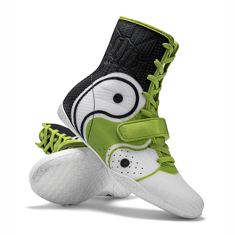 Classic Brand Comfortable Anti Slip Boxing Fighting Boots Top Quality Wearable Wrestling Sneakers Professional Fighting Shoe