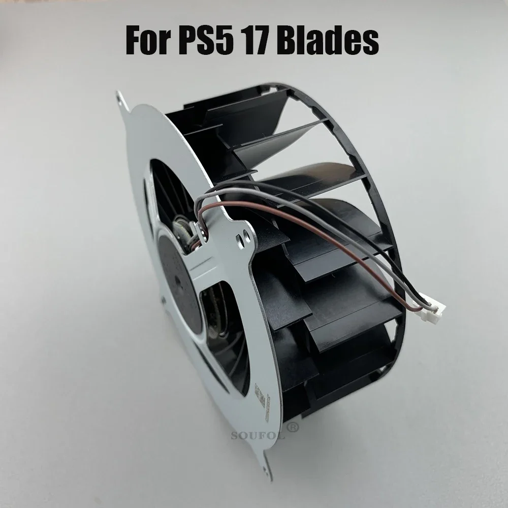 مروحة تبريد الإشعاع الداخلي لـ PS5 ، جزء الإصلاح الأصلي ، 17 شفرة ، 23 شفرة ، ملحقات playstation 5 ، DC 12V #5