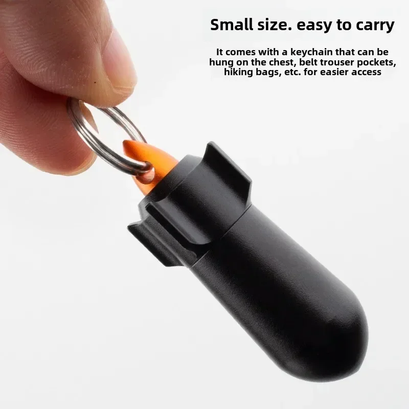 جديد صغير معدن زجاجة مقاومة للماء تخزين المحمولة حبة صندوق سبائك الألومنيوم EDC ختم تخزين كبسولة صندوق أداة تخييم في الهواء الطلق #4