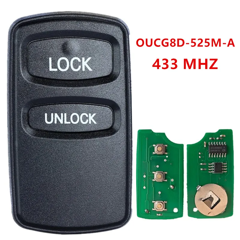 OUCG8D-525M-A 2 Buttons 433 MHZ Keyless Remote Smart Car Key For Mitsubishi Eclipse Endeavor Lancer Montero Sport Outlander