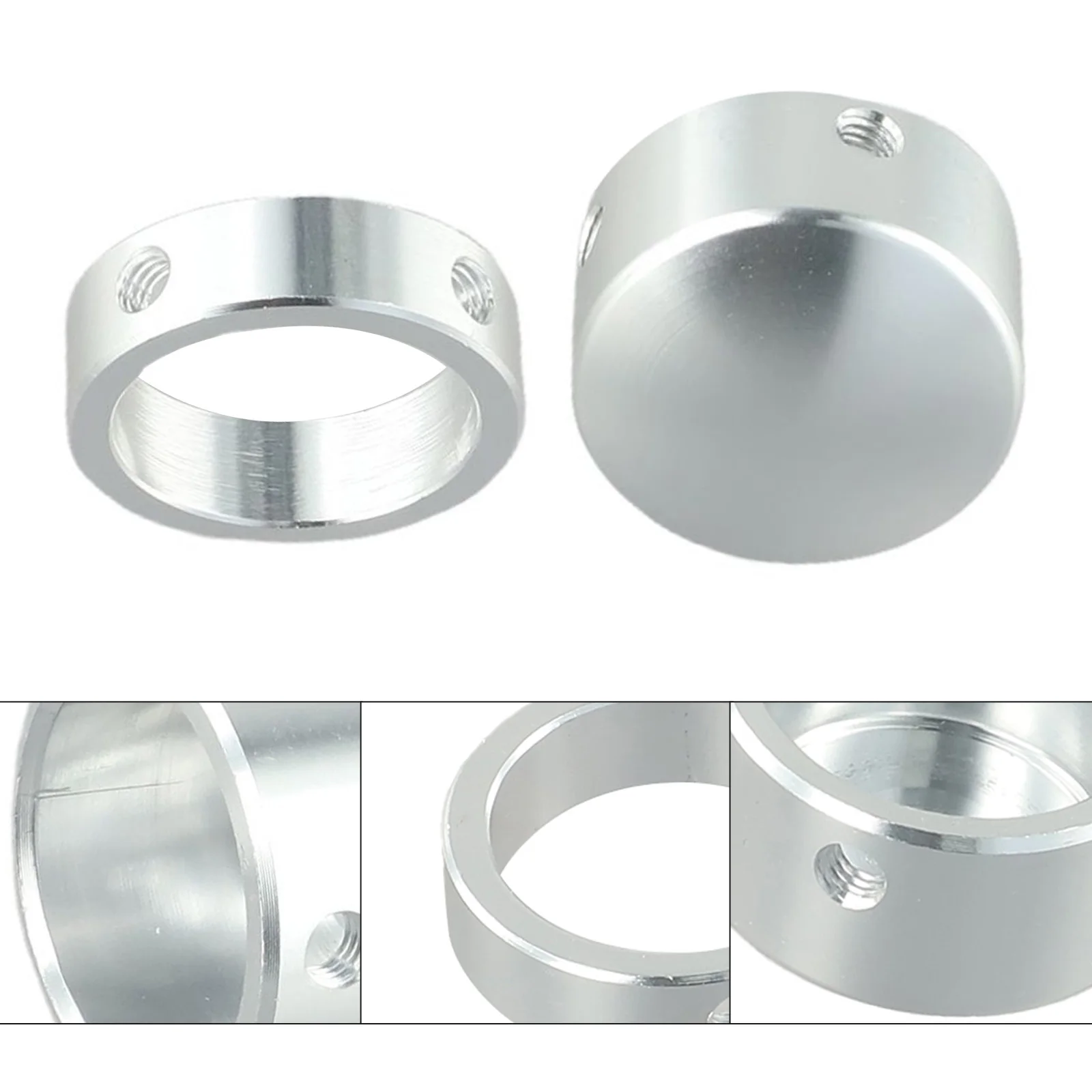 2 embouts de poignée pour machine à plaques, pour poignées de 25 mm de diamètre, diamètre extérieur de 33 mm, en alliage d'aluminium, accessoires d'équipement de fitness