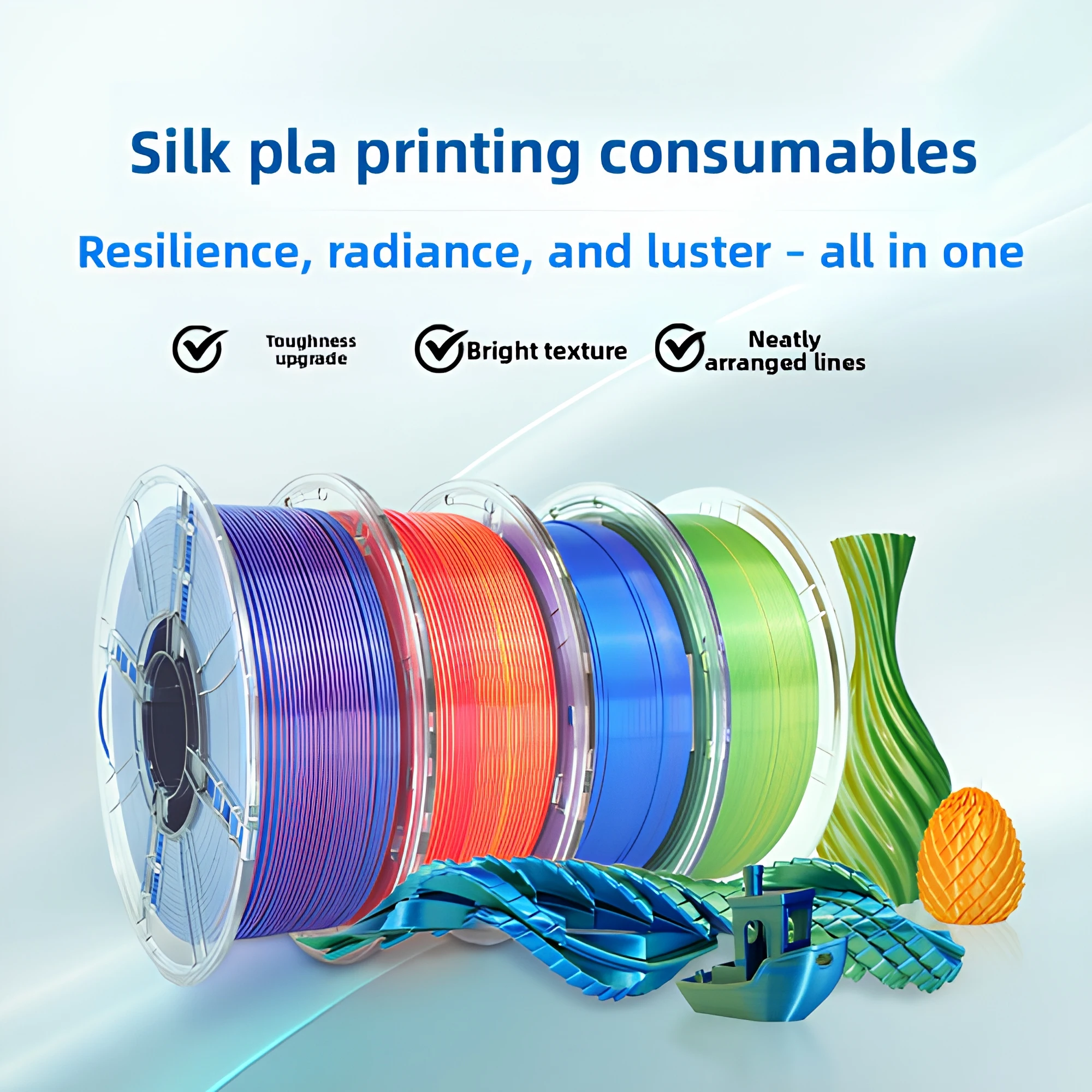 Professional 1.75mm 1kg Smooth Printing High Stability Premium 3d Printer Supplies