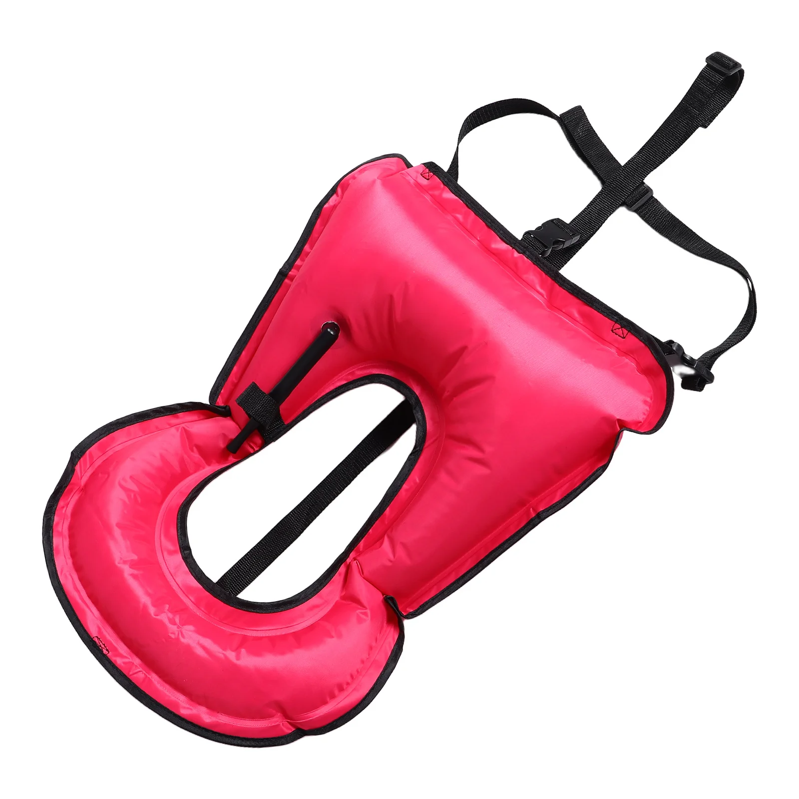 Red 's Buoyancy Vest Inflatable Swim Vest for Safe Comfortable for Swimming Snorkeling Pool Water Activities