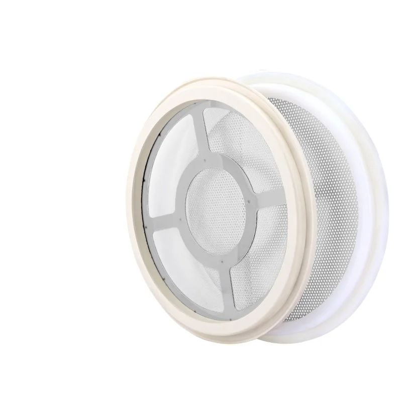 For Suction Filter Suction Feeder Hopper Filter 3/700/8/900 G Stainless Steel Screen Rubber Seal