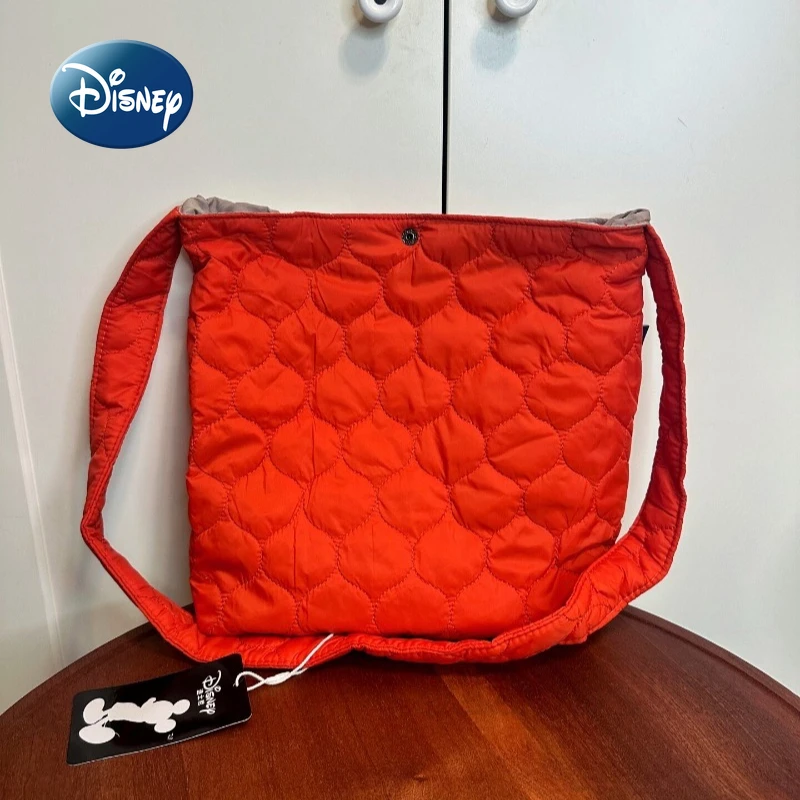 ديزني ميكي حقيبة يد نسائية جديدة كارتون موضة حقيبة كتف نسائية ماركة فاخرة أصلية حقيبة كتف كاجوال عبر الجسم