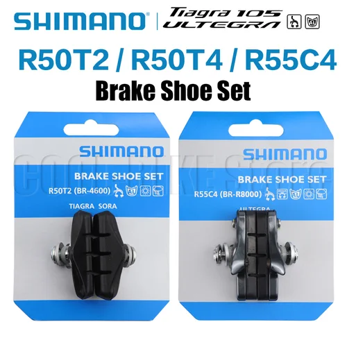 Shimano R50T2 R55C4 Pastillas de freno de carretera 105 UT TIAGRA SORA BR-R8000 R7000 4700 4600 4500 R3000 3500 3400 R2000 2400 R450 R451