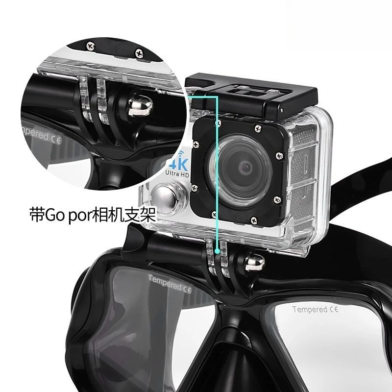 Snorkeling Diving Sanbao Respiratory Equipment Diving Goggles Mask Swimming Waterproof Mask Set Myopia